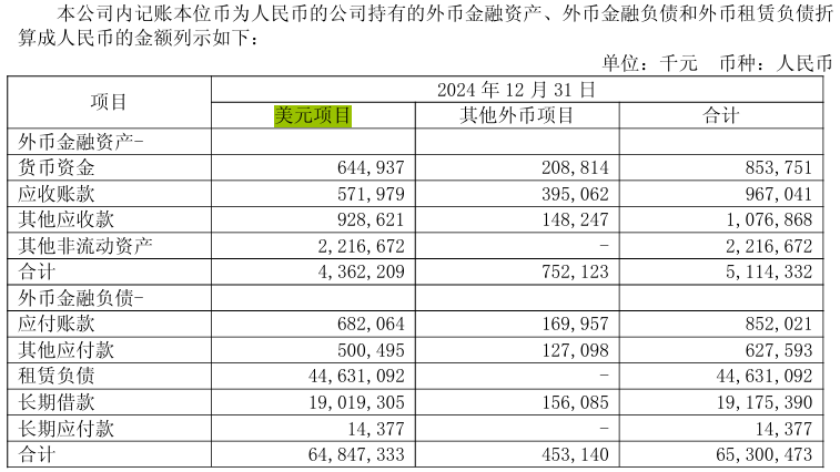 图片来源：海航控股2024年报